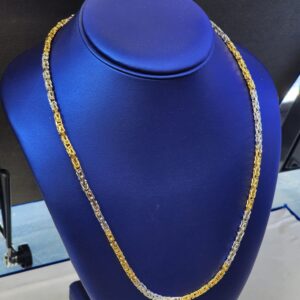 Two Toned 14K Basanti Link