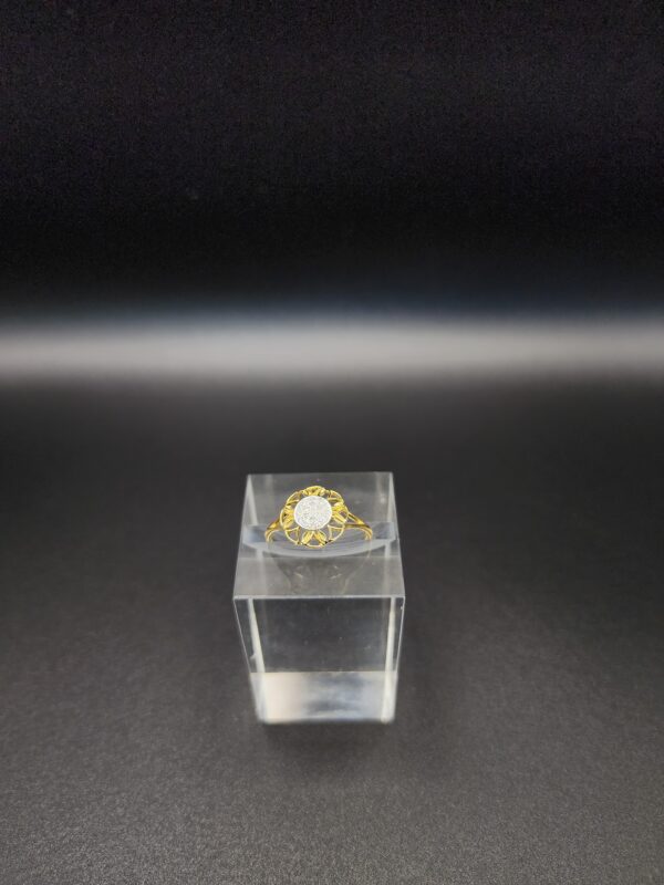 14K Diamond Ring