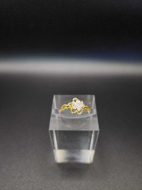 14K Diamond Ring