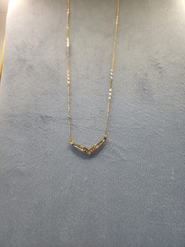 14K Diamond Necklace
