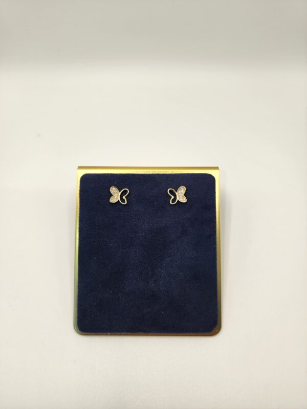 14K Butterfly Earring