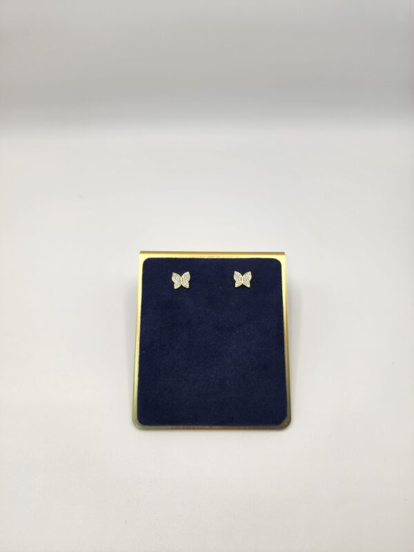 14K Butterfly Earring